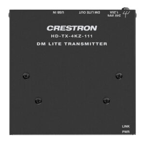 Crestron HD-TX-4KZ-111 moltiplicatore AV Ricevitore AV Bianco