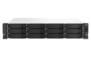 QNAP TS-1264U-RP NAS Armadio (2U) Intel® Celeron® 8 GB DDR4 0 TB QNAP QTS Alluminio, Nero immagine principale QNAP TS-1264U-RP NAS Armadio (2U) Intel® Celeron® 8 GB DDR4 0 TB QNAP QTS Alluminio, Nero