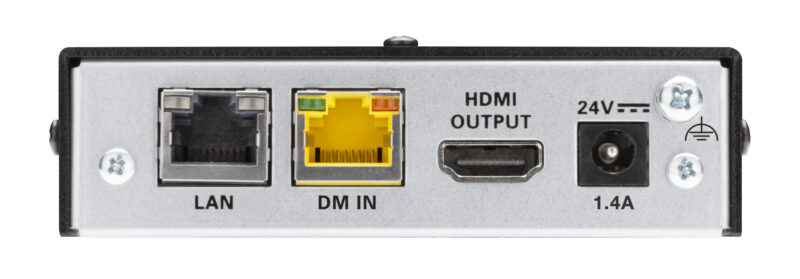 Crestron HD-RXU-4KZ-101-E moltiplicatore AV Ricevitore AV Nero