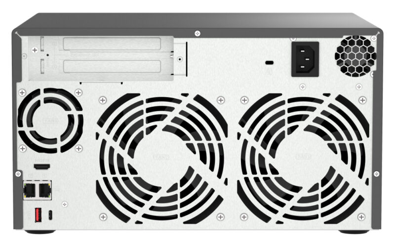 QNAP TVS-h874X NAS Tower Intel® Core™ i9 64 GB DDR4 0 TB QuTS hero Nero