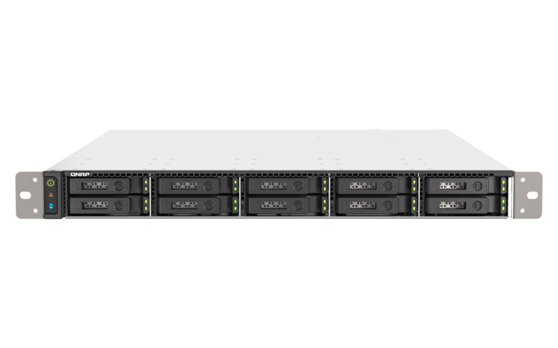 QNAP TS-h1090FU NAS Rack (1U) EPYC 7302P 256 GB DDR4 0 TB QuTS hero Nero, Grigio immagine principale QNAP TS-h1090FU NAS Rack (1U) EPYC 7302P 128 GB DDR4 0 TB QuTS hero Nero, Grigio