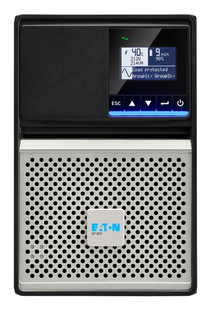 Eaton 5P850IG2 gruppo di continuità (UPS) A linea interattiva 680 W 6 presa(e) AC immagine principale Eaton 5P850IG2 gruppo di continuità (UPS) A linea interattiva 680 W 6 presa(e) AC