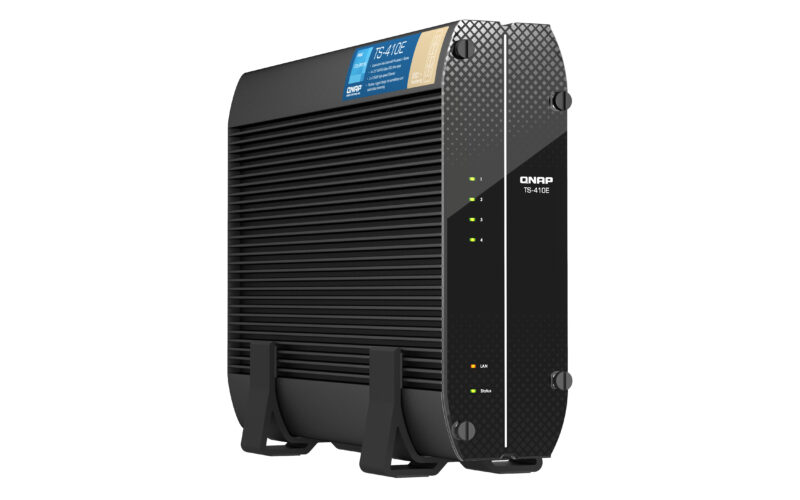 QNAP TS-410E NAS Tower Intel® Celeron® J6412 8 GB 0 TB QNAP QTS Nero
