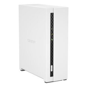 QNAP TS-133 server NAS e di archiviazione Tower Cortex-A55 2 GB DDR4 0 TB QNAP Turbo System Bianco