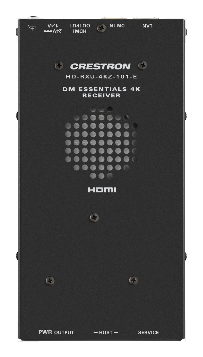 Crestron HD-RXU-4KZ-101-E moltiplicatore AV Ricevitore AV Nero