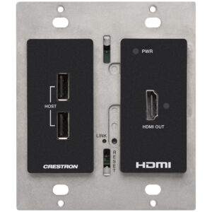 Crestron HD-RXU-4KZ-101-2G-B moltiplicatore AV Ricevitore AV Nero