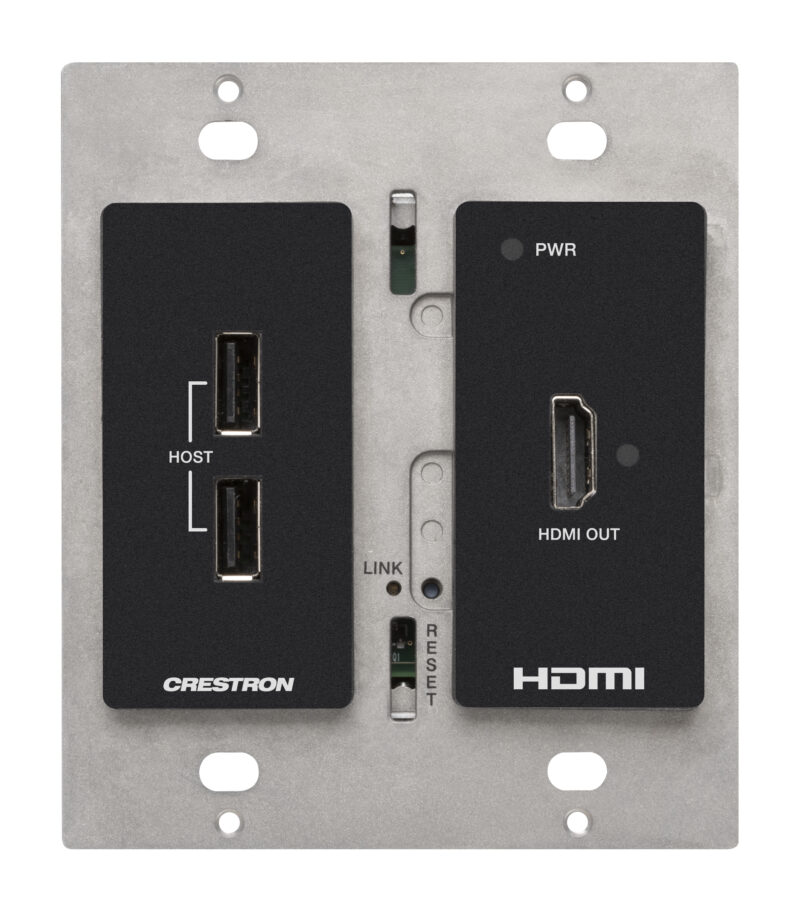 Crestron HD-RXU-4KZ-101-2G-B moltiplicatore AV Ricevitore AV Nero