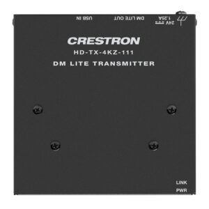 Crestron HD-TX-4KZ-111 moltiplicatore AV Ricevitore AV Bianco