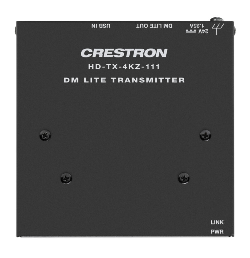 Crestron HD-TX-4KZ-111 moltiplicatore AV Ricevitore AV Bianco