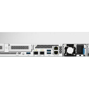 QNAP TS-h1090FU NAS Rack (1U) EPYC 7302P 256 GB DDR4 0 TB QuTS hero Nero, Grigio immagine gallery 2 QNAP TS-h1090FU NAS Rack (1U) EPYC 7302P 128 GB DDR4 0 TB QuTS hero Nero, Grigio