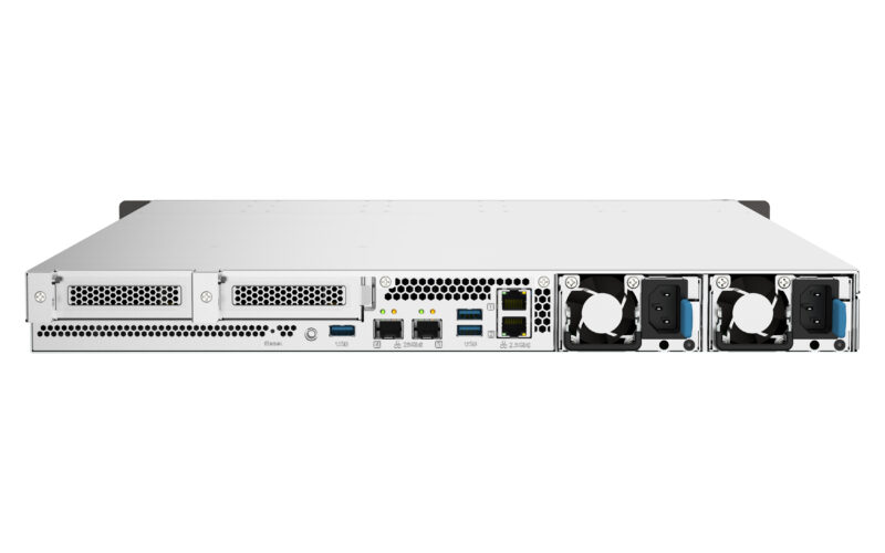 QNAP TS-h1090FU NAS Rack (1U) EPYC 7302P 256 GB DDR4 0 TB QuTS hero Nero, Grigio immagine gallery 2 QNAP TS-h1090FU NAS Rack (1U) EPYC 7302P 128 GB DDR4 0 TB QuTS hero Nero, Grigio