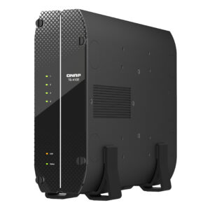 QNAP TS-410E NAS Tower Intel® Celeron® J6412 8 GB 0 TB QNAP QTS Nero