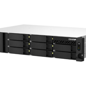 QNAP TS-864EU-8G server NAS e di archiviazione Armadio (2U) Intel® Celeron® 8 GB DDR4 0 TB QNAP Turbo System Nero immagine gallery 5 QNAP TS-873AEU-4G server NAS e di archiviazione Armadio (2U) Ryzen Embedded V1500B 4 GB DDR4 0 TB QuTS hero Nero