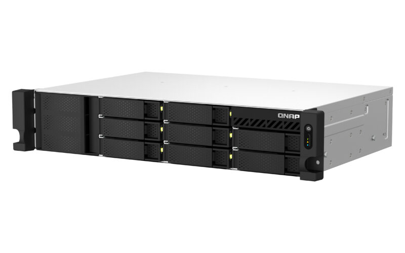 QNAP TS-864EU-8G server NAS e di archiviazione Armadio (2U) Intel® Celeron® 8 GB DDR4 0 TB QNAP Turbo System Nero immagine gallery 5 QNAP TS-873AEU-4G server NAS e di archiviazione Armadio (2U) Ryzen Embedded V1500B 4 GB DDR4 0 TB QuTS hero Nero