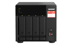 QNAP TS-473A + QSW-1105-5T Bundle Pack NAS Tower Ryzen Embedded V1500B 8 GB DDR4 0 TB QNAP Turbo System Nero immagine gallery 2 QNAP TS-473A NAS Tower Ryzen Embedded V1500B 8 GB DDR4 0 TB QNAP Turbo System Nero