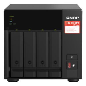 QNAP TS-473A + QSW-1105-5T Bundle Pack NAS Tower Ryzen Embedded V1500B 8 GB DDR4 0 TB QNAP Turbo System Nero immagine gallery 2 NVIDIA Telescopic - Kit rack rail - per Mellanox SN3800, Spectrum MSN3700, Spectrum-2 MSN3700C