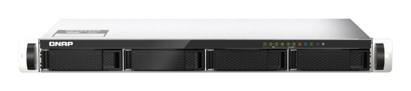 QNAP TS-435XEU NAS Rack (1U) Marvell CN9131 4 GB DDR4 0 TB QNAP QTS Nero, Grigio immagine principale QNAP TS-435XEU NAS Rack (1U) Marvell CN9131 4 GB DDR4 0 TB QNAP QTS Nero, Grigio