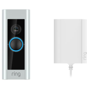 Ring Video Doorbell Pro 2 Plug-in Nichel, Acciaio satinato