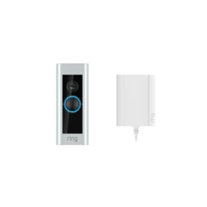 Ring Video Doorbell Pro 2 Plug-in Nichel, Acciaio satinato