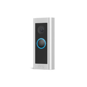Ring Video Doorbell Pro 2 Hardwired Nichel, Acciaio satinato