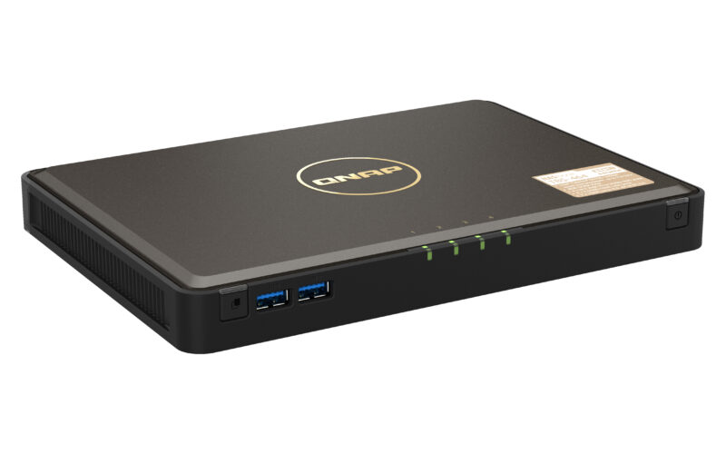 QNAP TBS-464 NAS Desktop Intel® Celeron® N5105 8 GB DDR4 0 TB QNAP Turbo System Nero immagine gallery 3 QNAP TBS-464 NAS Desktop Intel® Celeron® N5105 8 GB DDR4 0 TB QNAP Turbo System Nero