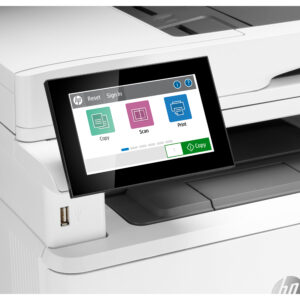 HP LaserJet Enterprise M430f Multifunction Bianco e nero Stampante, Solo Ethernet; Fotocopiatrice, scanner