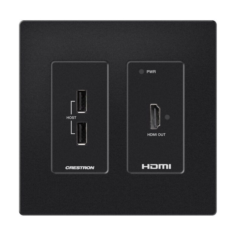 Crestron HD-RXU-4KZ-101-2G-B moltiplicatore AV Ricevitore AV Nero