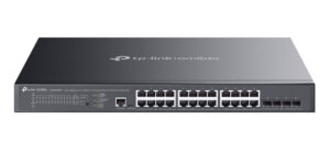 TP-Link Omada SG3428XMPP switch di rete Gestito L2+ Gigabit Ethernet (10/100/1000) Supporto Power over Ethernet (PoE) 1U Nero immagine principale TP-Link Omada SG3428XMPP switch di rete Gestito L2+ Gigabit Ethernet (10/100/1000) Supporto Power over Ethernet (PoE) 1U Nero