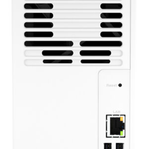 QNAP TS-233 server NAS e di archiviazione Tower ARM Cortex-A55 2 GB 0 TB QNAP QTS Bianco
