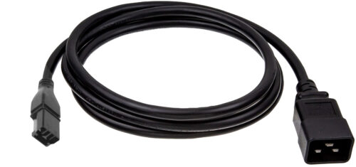HPE SDG300 - C20 250V 16Amp Black 2m Jumper Cord