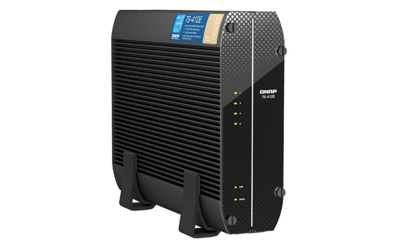 QNAP TS-410E NAS Tower Intel® Celeron® J6412 8 GB 0 TB QNAP QTS Nero