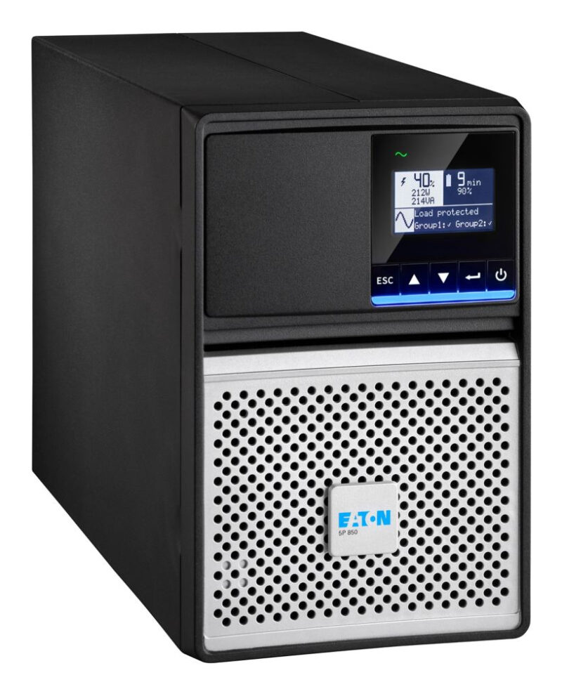 Eaton 5P850IG2 gruppo di continuità (UPS) A linea interattiva 680 W 6 presa(e) AC immagine gallery 2 Eaton 5P850IG2 gruppo di continuità (UPS) A linea interattiva 680 W 6 presa(e) AC