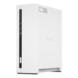 QNAP TS-133 server NAS e di archiviazione Tower Cortex-A55 2 GB DDR4 0 TB QNAP Turbo System Bianco