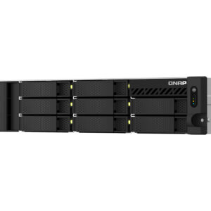 QNAP TS-864EU-8G server NAS e di archiviazione Armadio (2U) Intel® Celeron® 8 GB DDR4 0 TB QNAP Turbo System Nero immagine gallery 6 QNAP TS-873AEU-4G server NAS e di archiviazione Armadio (2U) Ryzen Embedded V1500B 4 GB DDR4 0 TB QuTS hero Nero