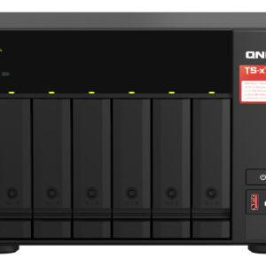 QNAP TS-673A NAS Tower Ryzen Embedded V1500B 8 GB DDR4 0 TB QNAP Turbo System Nero immagine principale SonicWall TZ380 firewall (hardware) Desktop 3,5 Gbit/s