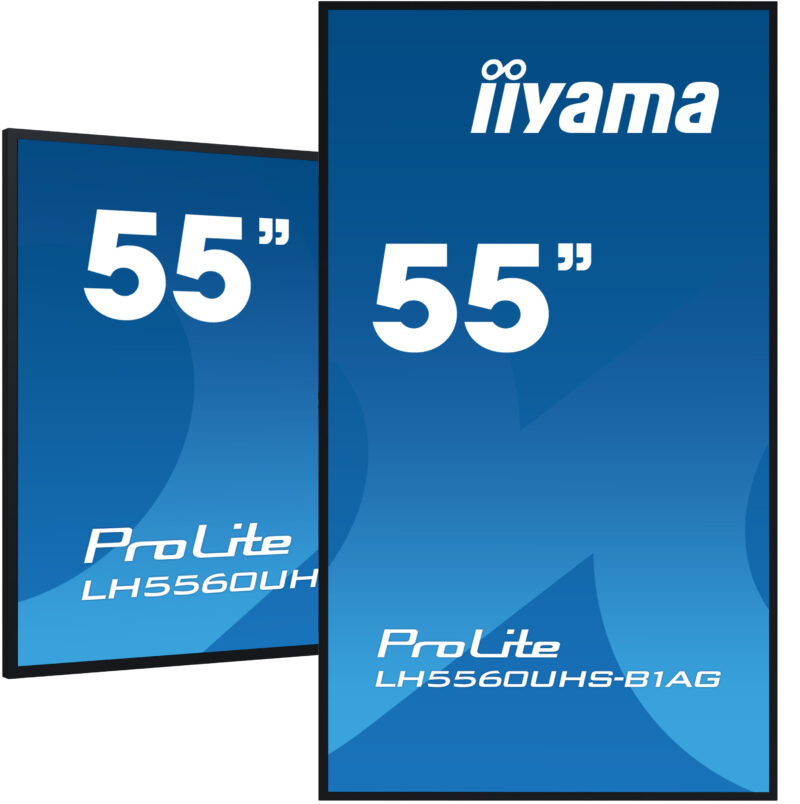 iiyama LH5560UHS-B1AG visualizzatore di messaggi Pannello A digitale 139,7 cm (55") LED Wi-Fi 500 cd/m² 4K Ultra HD Nero Processore integrato Android 11 24/7 immagine principale iiyama LH5560UHS-B1AG visualizzatore di messaggi Pannello A digitale 139,7 cm (55") LED Wi-Fi 500 cd/m² 4K Ultra HD Nero Processore integrato Android 11 24/7