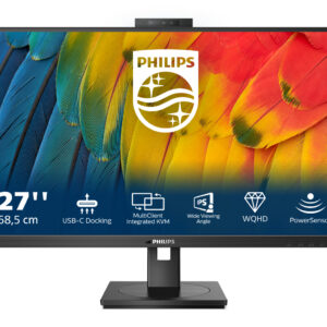 Philips 5000 series 27B1U5601H/00 LED display 68,6 cm (27") 2560 x 1440 Pixel Quad HD LCD Nero immagine gallery 2 Philips 5000 series 27B1U5601H/00 LED display 68,6 cm (27") 2560 x 1440 Pixel Quad HD LCD Nero