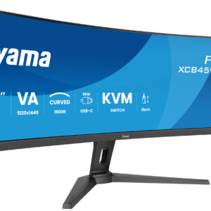 iiyama G-MASTER 45"LCD Curved Bus. UWQHD Monitor PC 114,3 cm (45") 5120 x 1440 Pixel Dual QHD LED Nero