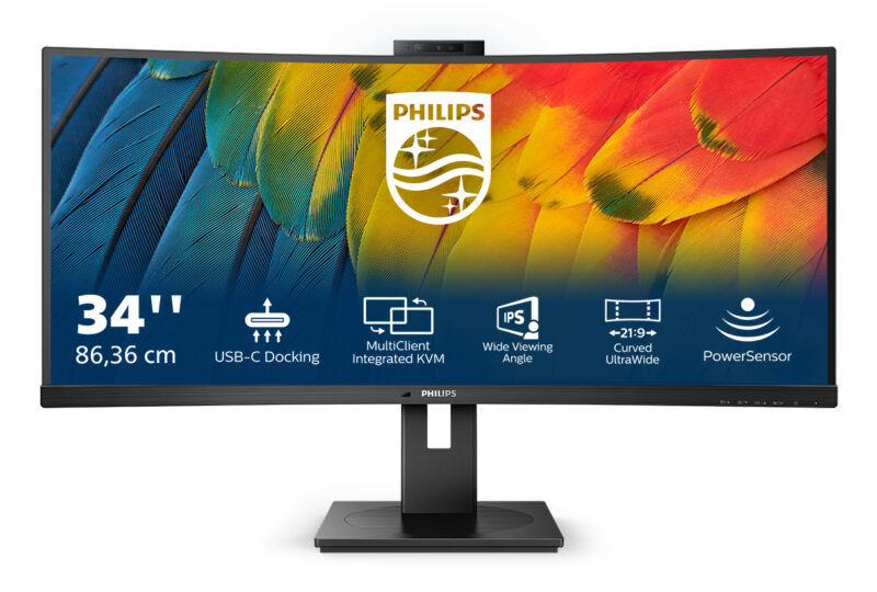Philips 5000 series 34B1U5600CH/00 LED display 86,4 cm (34") 3440 x 1440 Pixel Wide Quad HD LCD Nero