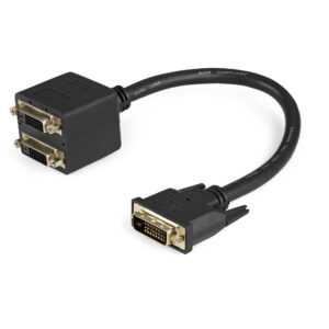 StarTech.com Cavo splitter video digitiale DVI-D a 2 DVI-D da 30 cm - M/F immagine principale StarTech.com Cavo splitter video digitiale DVI-D a 2 DVI-D da 30 cm - M/F