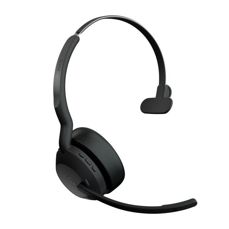 Jabra Evolve2 55 Auricolare Con cavo e senza cavo A Padiglione Ufficio Bluetooth Base di ricarica Nero
