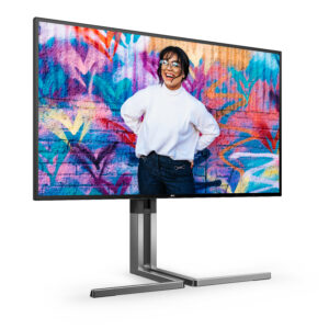AOC U3 U27U3CV Monitor PC 68,6 cm (27") 3840 x 2160 Pixel 4K Ultra HD LCD Nero