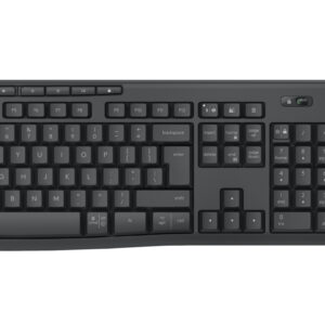 Logitech 920-012077 tastiera Mouse incluso Ufficio Bluetooth QWERTY US International Grafite