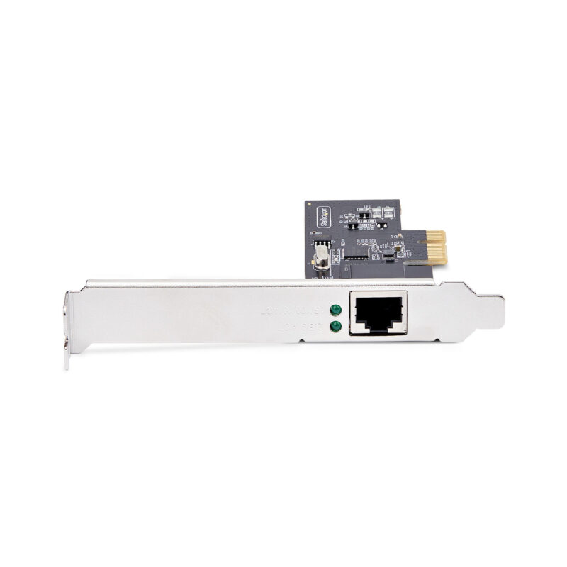 StarTech.com Scheda di Rete PCIe a 1 porta 2,5 Gbps NBASE-T, Intel® I225-V, NIC Ethernet MultiGigabit per computer, scheda LAN PCI Express per server immagine gallery 3 StarTech.com Scheda di Rete PCIe a 1 porta 2,5 Gbps NBASE-T, Intel® I225-V, NIC Ethernet MultiGigabit per computer, scheda LAN PCI Express per server