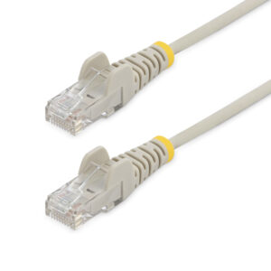 StarTech.com Cavo di Rete Ethernet Snagless CAT6 da 3m - Cavo Patch antigroviglio slim RJ45 - Grigio immagine principale StarTech.com Cavo di Rete Ethernet Snagless CAT6 da 1,5m - Cavo Patch antigroviglio slim RJ45 - Grigio