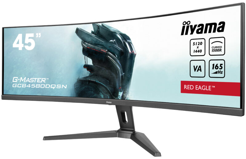 iiyama G-MASTER RED EAGLE CURVED Monitor PC 114,3 cm (45") 5120 x 1440 Pixel Dual QHD LED Nero