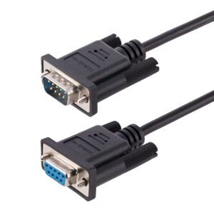 StarTech.com Cavo Seriale Null Modem RS232 da 3 m - Cavo Seriale Crossover con Schermatura in Alluminio - Cavo COM Connettore DB9 da Femmina a Maschio - Compatibile con Dispositivi DTE - Nero immagine principale StarTech.com Cavo Seriale Null Modem RS232 da 3 m - Cavo Seriale Crossover con Schermatura in Alluminio - Cavo COM Connettore DB9 da Femmina a Maschio - Compatibile con Dispositivi DTE - Nero