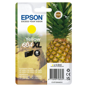Epson 604XL cartuccia d'inchiostro 1 pz Originale Resa elevata (XL) Giallo immagine principale Epson 604XL cartuccia d'inchiostro 1 pz Originale Resa elevata (XL) Giallo