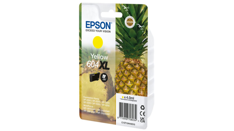 Epson 604XL cartuccia d'inchiostro 1 pz Originale Resa elevata (XL) Giallo immagine gallery 2 Epson 604XL cartuccia d'inchiostro 1 pz Originale Resa elevata (XL) Giallo