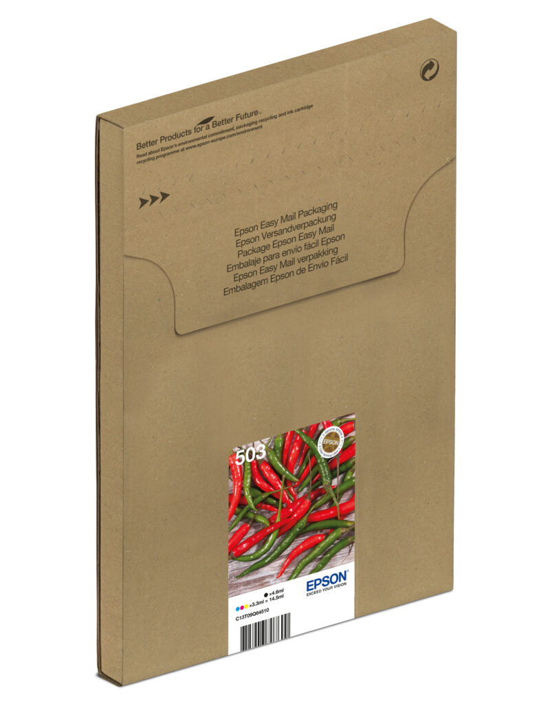 Epson 503 EasyMail cartuccia d'inchiostro 4 pz Originale Resa standard Nero, Ciano, Magenta, Giallo
